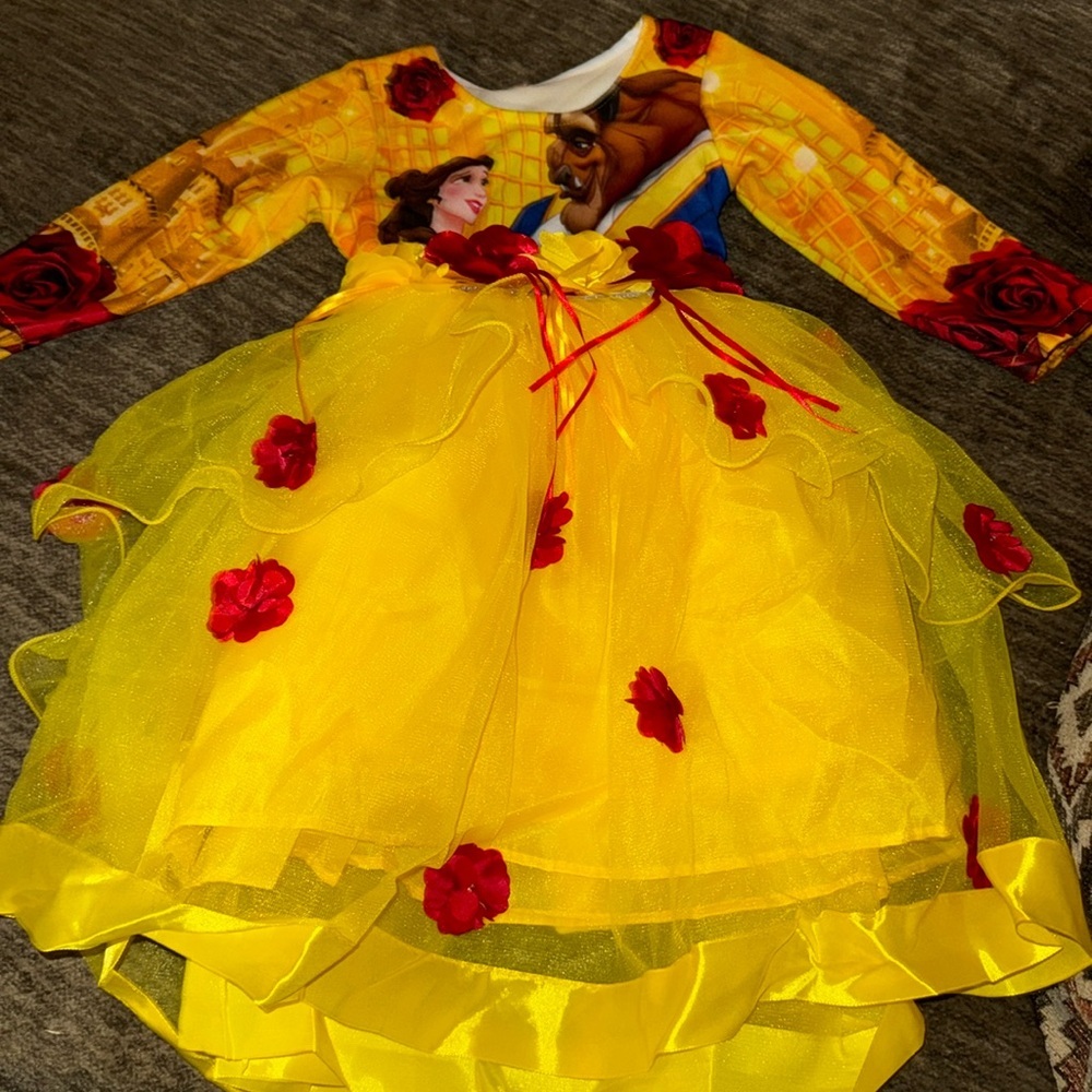 New Belle and the beast princess dress
